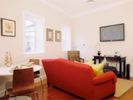 Red Couch inLiving Room